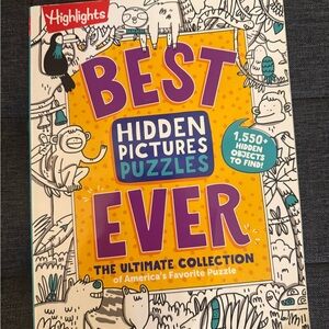 Highlights Best Hidden Pictures Puzzles Book